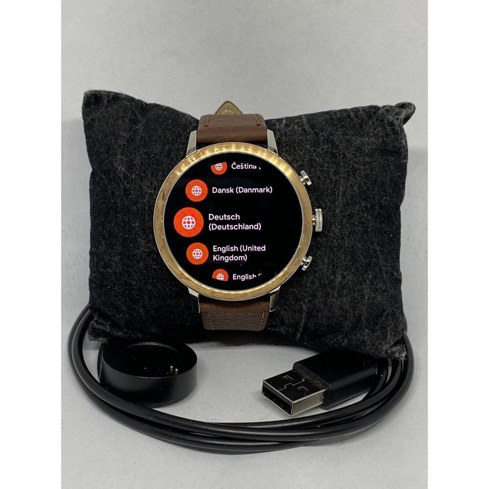Fossil Gen 4 Authentic Digital Dial Smart Watch Custom Band FTW6016 LT334